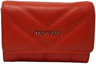 Ted Baker Ayvill Leather Puffer Small Matinee Purse in Red